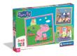 Opakowanie Puzzle 3x48 Super kolor Peppa Pig 25001