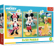 Opakowanie Puzzle 3x50 Myszki na wakacjach TREFL