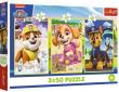 Opakowanie Puzzle 3x50 Nasze pieski TREFL