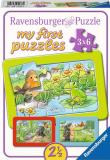 Opakowanie Puzzle 3x6 Małe zwierzęta domowe