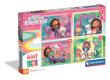 Opakowanie Puzzle 4w1 Super kolor Gabby’s Dollhouse 21752