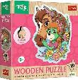 Opakowanie Puzzle 50 konturowe Wesoła Rodzina Treflików TREFL