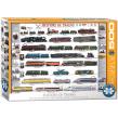 Opakowanie Puzzle 500 History of Trains 6500-0251