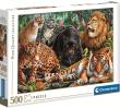 Opakowanie Puzzle 500 HQ Wild Cats