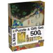 Opakowanie Puzzle 500 Klimt + zestaw podarunkowy