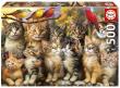 Opakowanie Puzzle 500 Kocięta i Ptaki 113395
