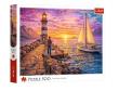 Opakowanie Puzzle 500 Latarnia o zachodzie słońca TREFL