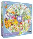 Opakowanie Puzzle 500 Rok w ogrodzie okrągłe