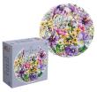 Opakowanie Puzzle 500 Round Flowers Purple Garden