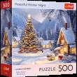 Opakowanie Puzzle 500 USA Collection: Peaceful Winter Night