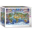 Opakowanie Puzzle 5000 World Wonders 8520-5880