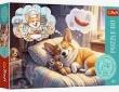 Opakowanie Puzzle 60 Corgi w krainie snów TREFL
