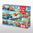 Opakowanie Puzzle 60 Kapibara i wielki wyścig Grałamigłówka