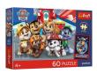 Opakowanie Puzzle 60 Psi Patrol + plakat TREFL