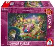 Opakowanie Puzzle 6000 PQ T.Kinkade Alicja w Krainie czarów 112335