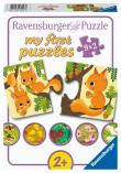 Opakowanie Puzzle 9x2 Animals and their babies