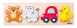 Opakowanie Puzzle Baby na desce, 4 motywy 91360