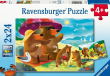 Opakowanie Puzzle dla dzieci 2D: Misie na wakacjach 2x24el