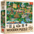 Opakowanie Puzzle drewniane 1000 Francja znane miejsca TREFL