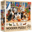 Opakowanie Puzzle drewniane 1000 Psia przyjaźń TREFL
