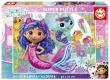 Opakowanie Puzzle Koci Domek Gabi drewniane 100 el 114271