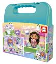 Opakowanie Puzzle Koci Domek Gabi walizka 2 x 48 el 114268