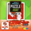 Opakowanie Puzzle Łamigłówka Impossible 28 elementów poziom 4/6