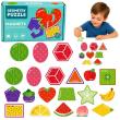 Opakowanie Puzzle magnetyczne edu Owoce 30el