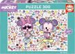 Opakowanie Puzzle Myszka Miki & Minnie 300 el 114078