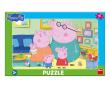 Opakowanie Puzzle ramkowe Świnka Peppa Rodzina 15el