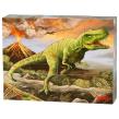 Opakowanie Puzzle sześcienne Dinozaury