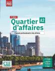 Quartier d'affaires A2 2ed podręcznik. Autor: Jegou Delphine, Paz Rosillo Mari. Dadada.pl Okładka książki Quartier d'affaires A2 2ed podręcznik