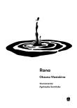 Rana. Autor: Oksana Wasiakina. Dadada.pl Okładka książki Rana