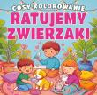 Okładka książki Ratujemy zwierzaki. Cosy kolorowanie