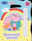 Razem jest weselej. Świnka Peppa. SuperKolory. Autor: Opracowanie zbiorowe. Dadada.pl Okładka książki Razem jest weselej. Świnka Peppa. SuperKolory