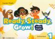 Ready, Steady, Grow! Level 1 Activity Book British English. Autor: Wright Carolyn. Dadada.pl Okładka książki Ready, Steady, Grow! Level 1 Activity Book British English
