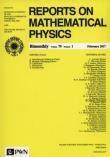 Okładka książki Reports on Mathematical Physics 79/1