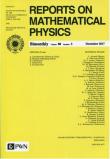 Okładka książki Reports on Mathematical Physics 80/3