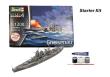 Opakowanie Revell Starter Kit - Battleship Gneisenau