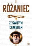 Różaniec ze świętym Charbelem. Autor: Mazur Dorota. Dadada.pl Okładka książki Różaniec ze świętym Charbelem