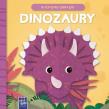 Ruchome obrazki. Dinozaury. Autor:   Praca zbiorowa. Dadada.pl Okładka książki Ruchome obrazki. Dinozaury