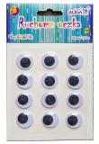 Opakowanie Ruchome oczka samoprzylepne 20 mm 12szt