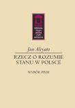 Rzecz o rozumie stanu w Polsce. Autor: Alcyato Jan. Dadada.pl Okładka książki Rzecz o rozumie stanu w Polsce