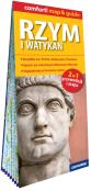 Okładka książki Rzym i Watykan laminowany przewodnik i mapa 2w1