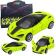 Opakowanie Samochód sportowy światło dźwięk zielony 1:32