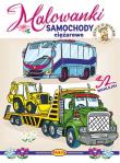 Okładka książki Samochody ciężarowe. Malowanki - seria z misiem