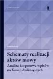 Schematy realizacji aktów mowy. Autor: Kamil Wabnic. Dadada.pl Okładka książki Schematy realizacji aktów mowy