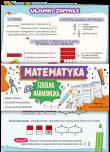 Opakowanie Ściąga Harmonjka Matematyka Ułamki zwykłe i dziesiętne