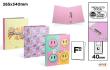 Opakowanie Segregator 4-ringowy 265x340mm Emoji MIX