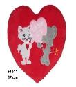 Opakowanie Serce Kocham Cię - Kot 37cm MIX